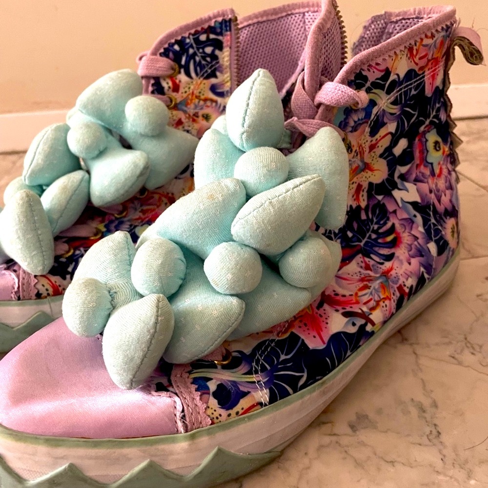 Irregular Choice Bow High Tops